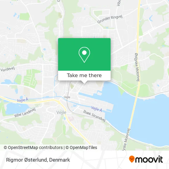 Rigmor Østerlund map