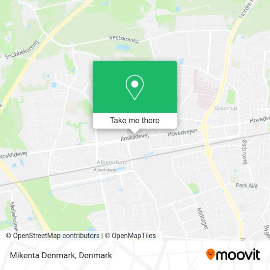 Mikenta Denmark map