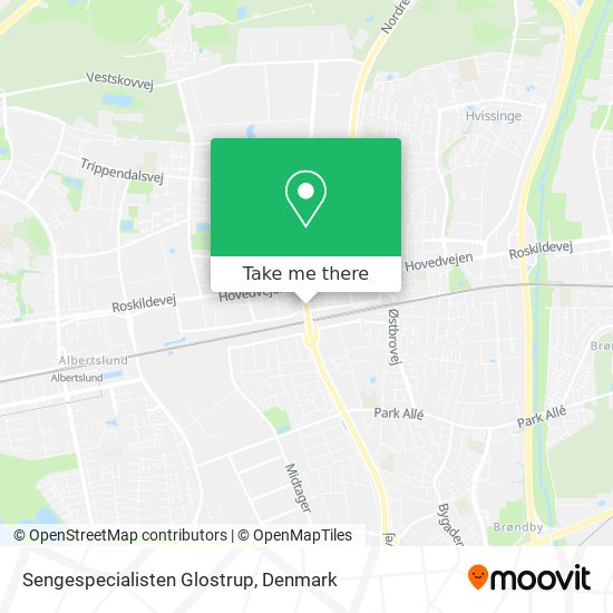 Sengespecialisten Glostrup map