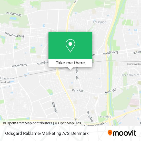 Odsgard Reklame/Marketing A/S map