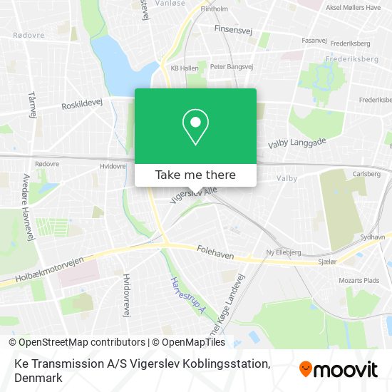 Ke Transmission A / S Vigerslev Koblingsstation map