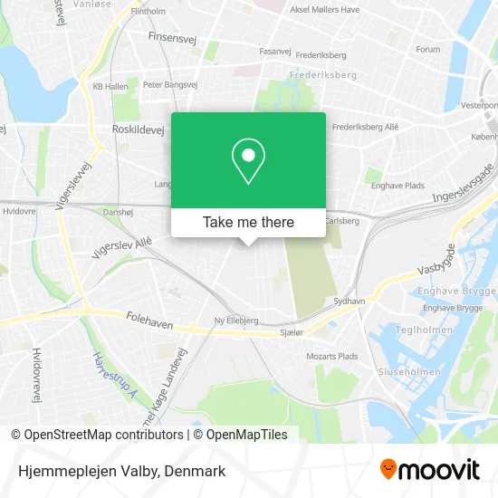 Hjemmeplejen Valby map