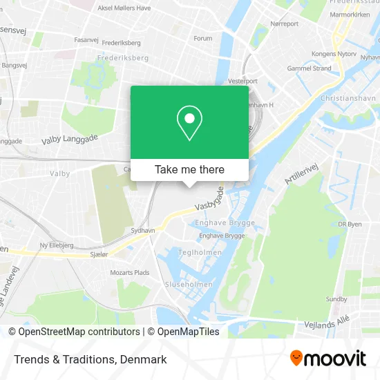 Trends & Traditions map