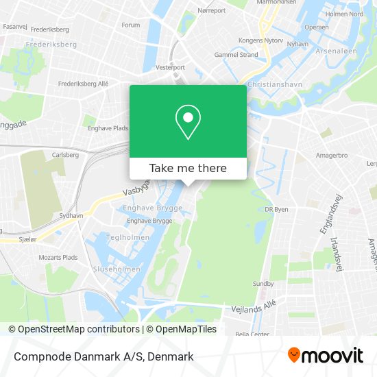 Compnode Danmark A/S map