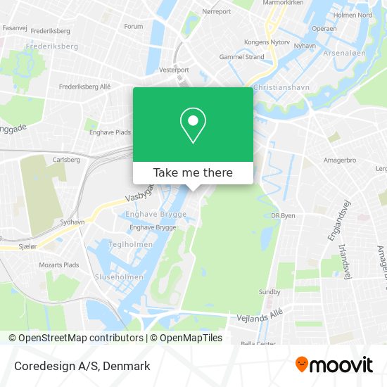 Coredesign A/S map