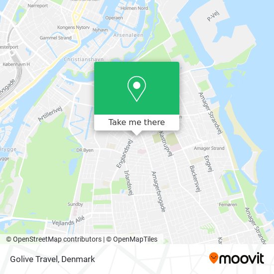 Golive Travel map