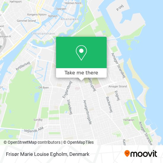 Frisør Marie Louise Egholm map