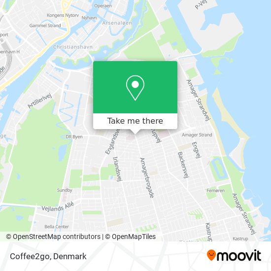 Coffee2go map