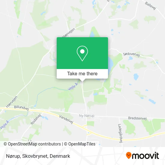 Nørup, Skovbrynet map
