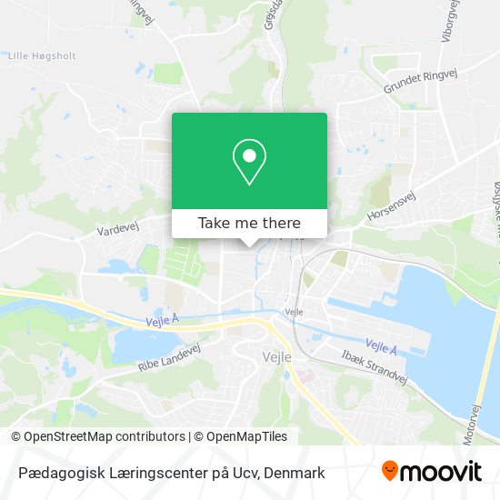 Pædagogisk Læringscenter på Ucv map