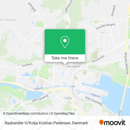 Raybender V / Kolja Kristian Pedersen map