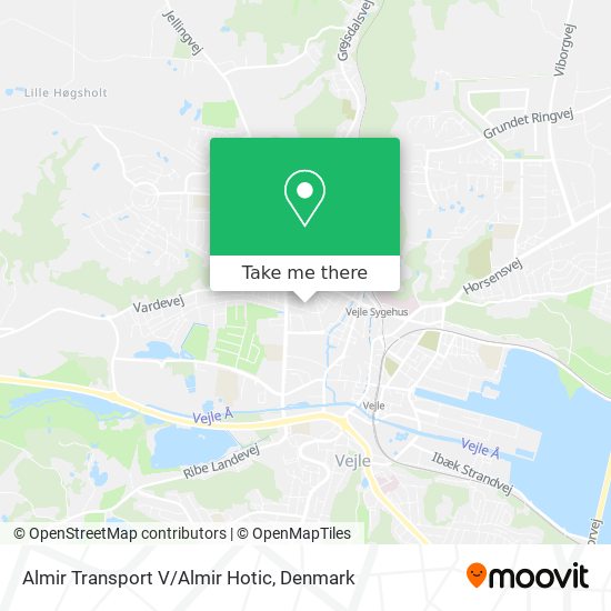 Almir Transport V/Almir Hotic map