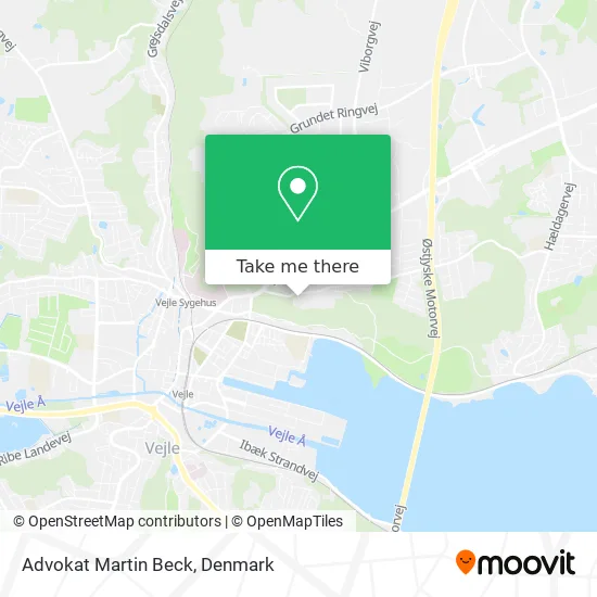 Advokat Martin Beck map