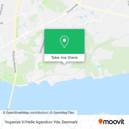 Yoganize V/Helle Agerskov Yde map