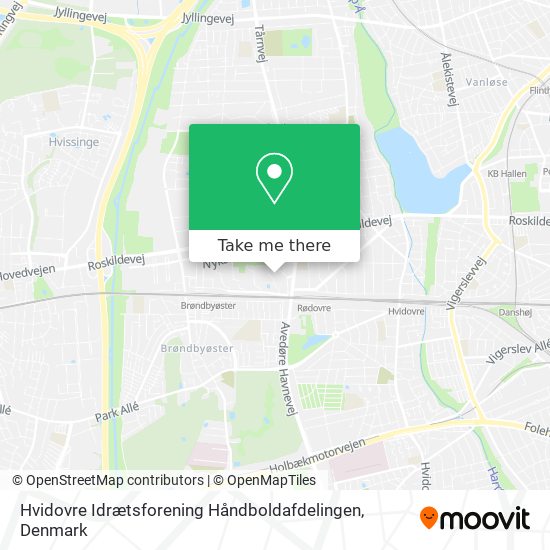 Hvidovre Idrætsforening Håndboldafdelingen map