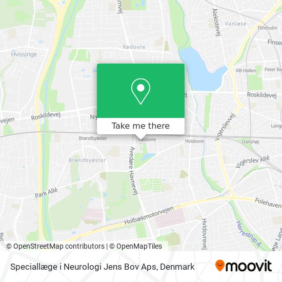 Speciallæge i Neurologi Jens Bov Aps map