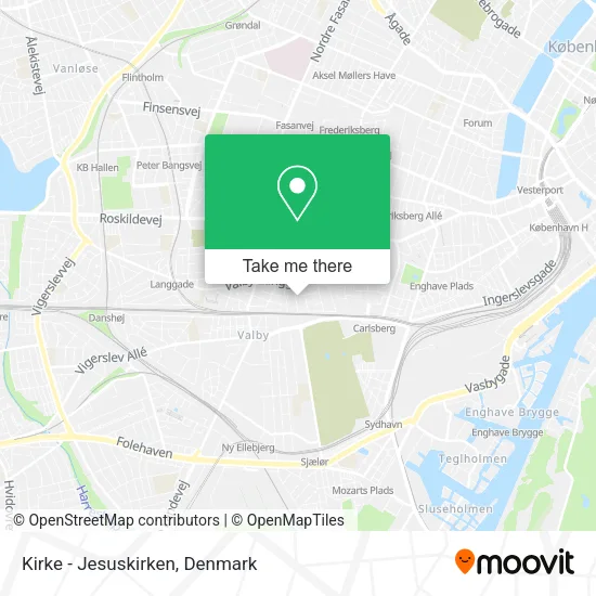Kirke - Jesuskirken map
