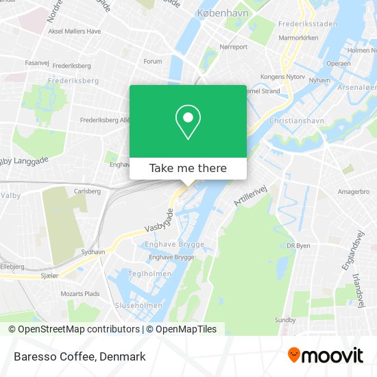 Baresso Coffee map