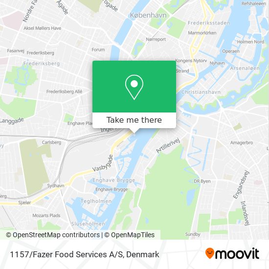 1157/Fazer Food Services A/S map