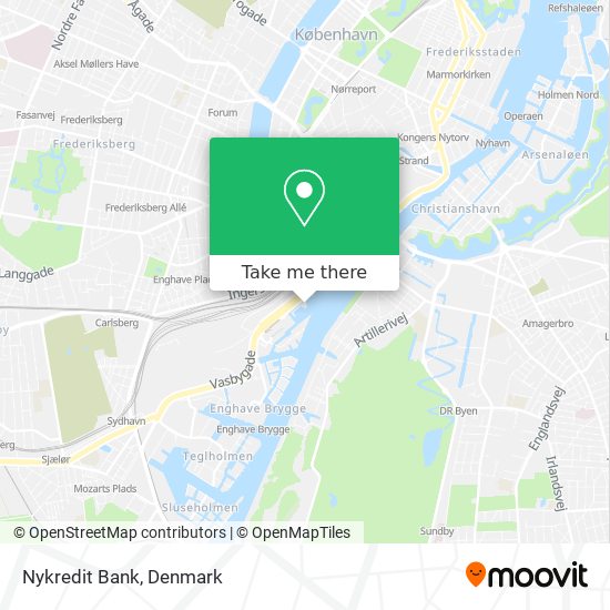 Nykredit Bank map