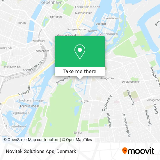 Novitek Solutions Aps map