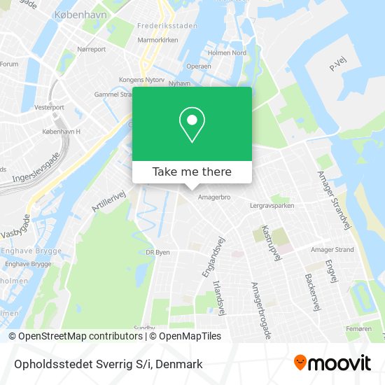 Opholdsstedet Sverrig S/i map