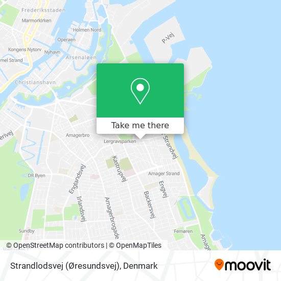 Strandlodsvej (Øresundsvej) map