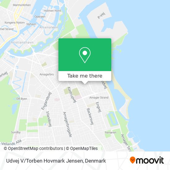 Udvej V/Torben Hovmark Jensen map