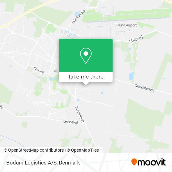 Bodum Logistics A/S map