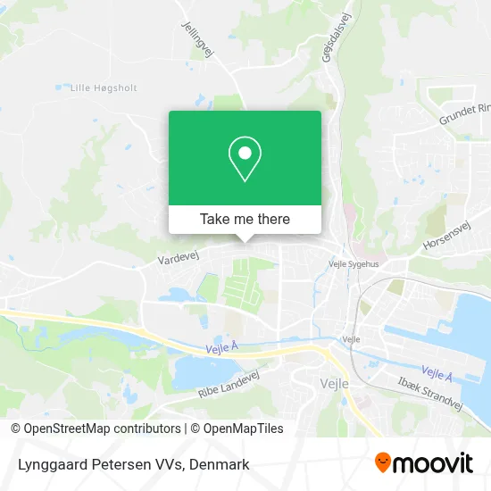 Lynggaard Petersen VVs map