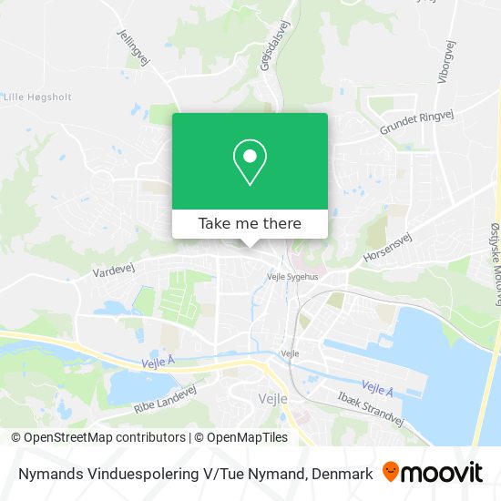 Nymands Vinduespolering V / Tue Nymand map