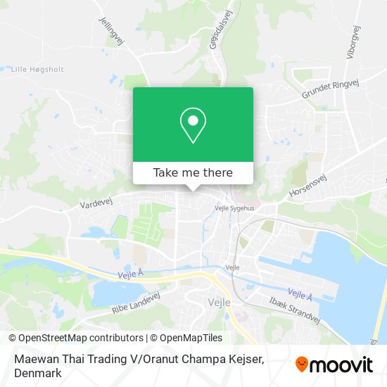 Maewan Thai Trading V / Oranut Champa Kejser map