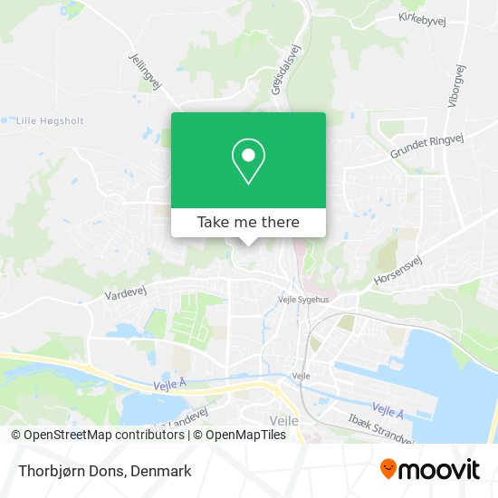 Thorbjørn Dons map