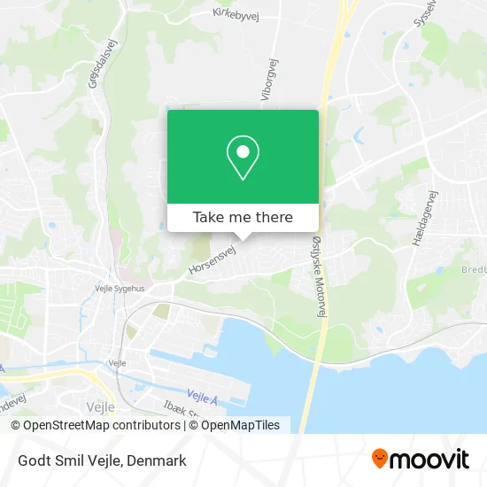 Godt Smil Vejle map