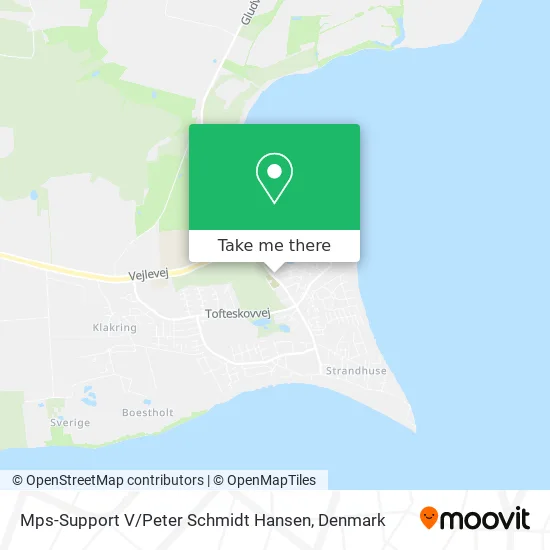 Mps-Support V / Peter Schmidt Hansen map