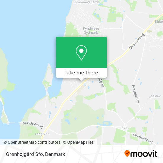 Grønhøjgård Sfo map