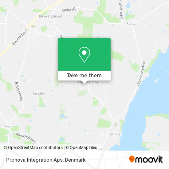 Pronova Integration Aps map