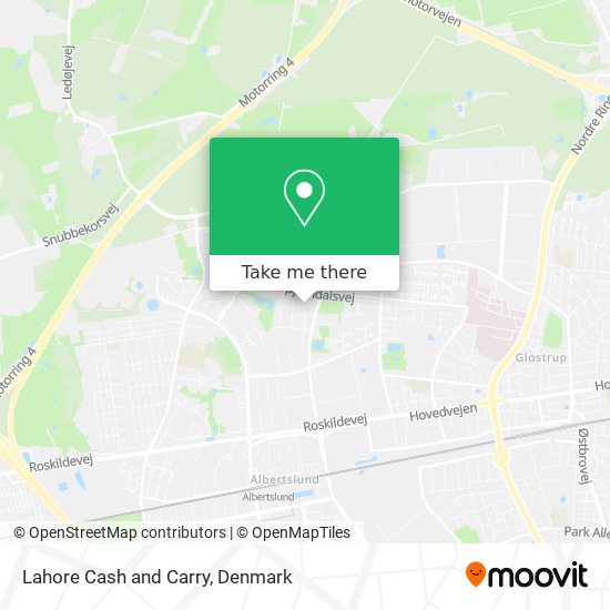 Lahore Cash and Carry map