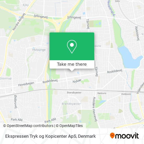 Ekspressen Tryk og Kopicenter ApS map