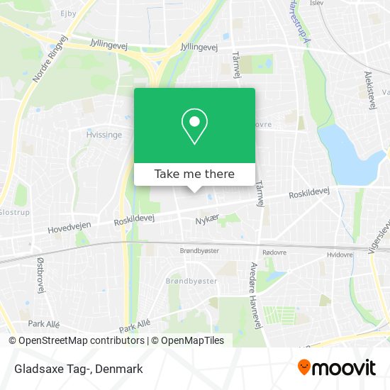 Gladsaxe Tag- map