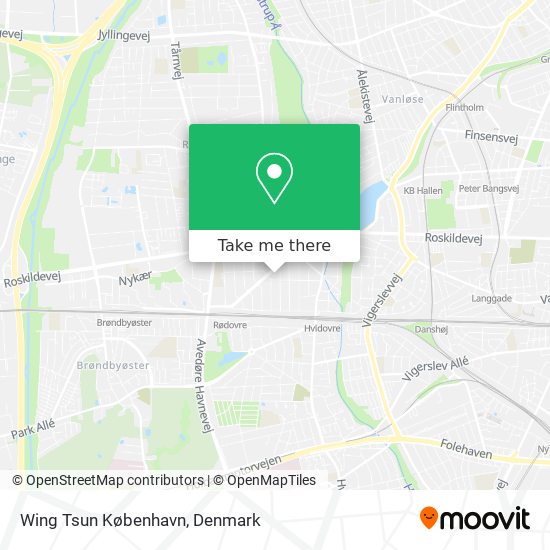 Wing Tsun København map