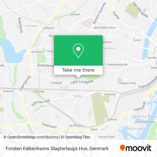 Fonden Københavns Slagterlaugs Hus map