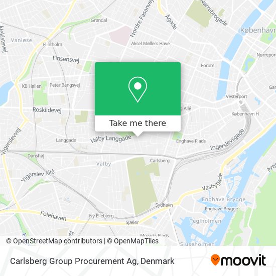 Carlsberg Group Procurement Ag map