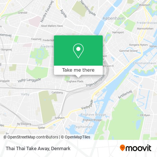 Thai Thai Take Away map