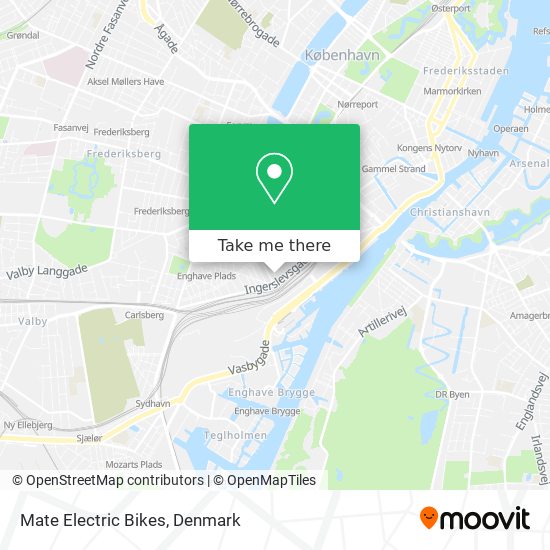 Mate Electric Bikes map