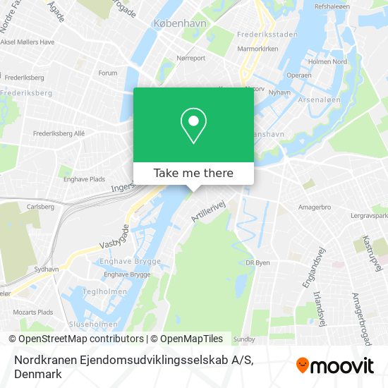 Nordkranen Ejendomsudviklingsselskab A / S map