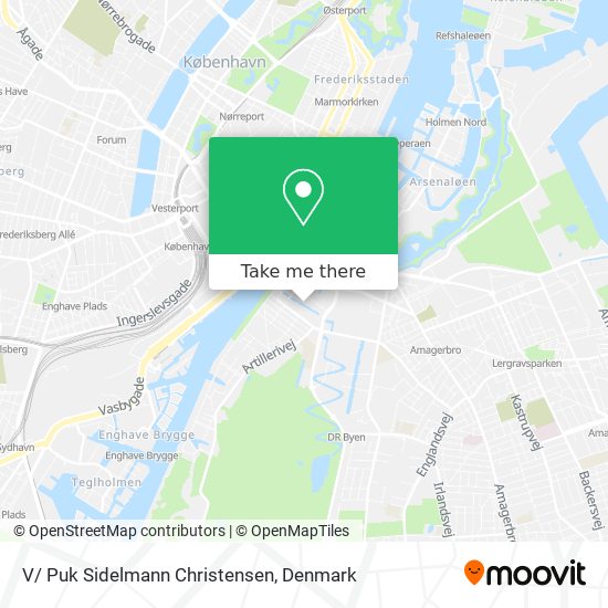 V/ Puk Sidelmann Christensen map
