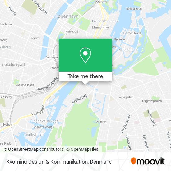 Kvorning Design & Kommunikation map