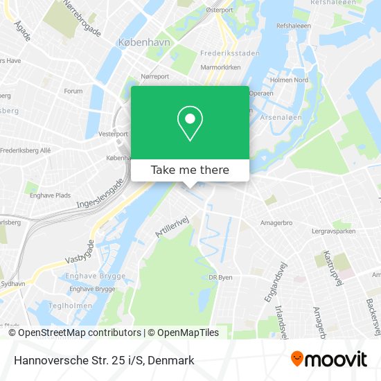 Hannoversche Str. 25 i/S map