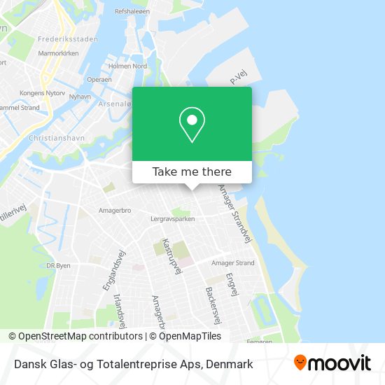 Dansk Glas- og Totalentreprise Aps map
